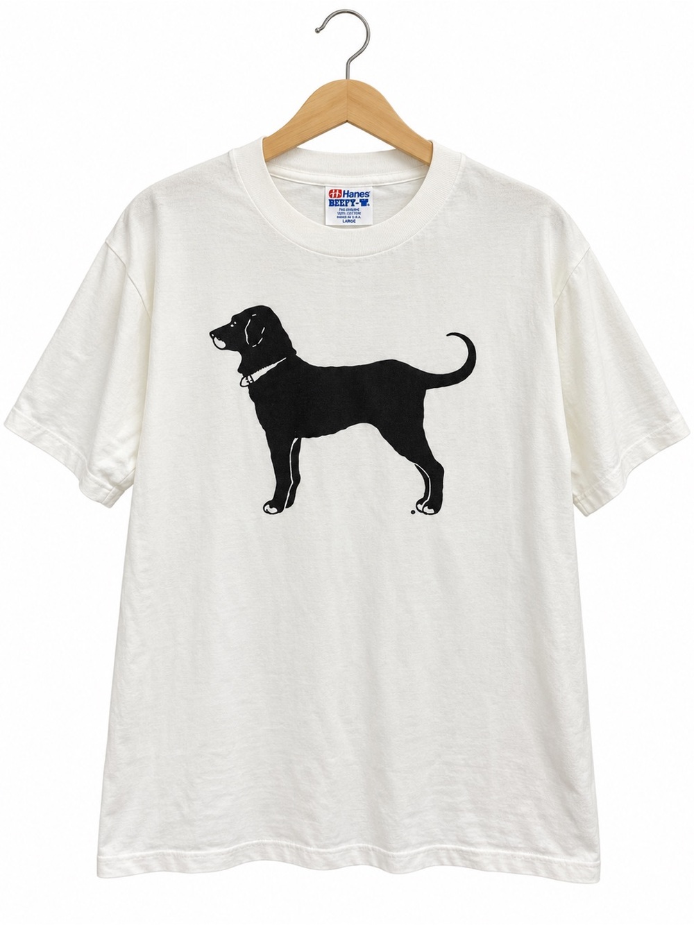 Vintage 1994 The Black Dog Martha's Vineyard T Shirt Large Hanes USA Beefy T